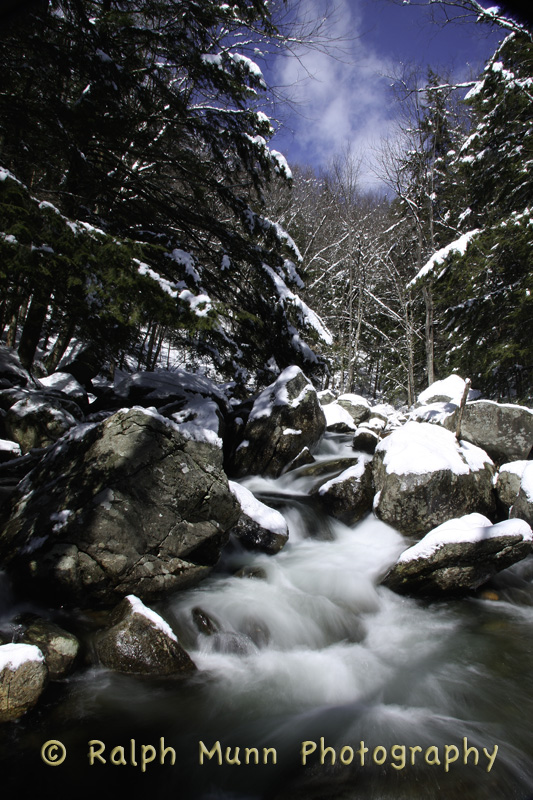 Pelham Brook Ice-Out, Rowe MA