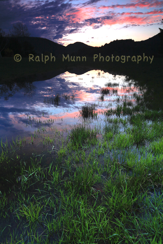 Todd Mountain Sunset, Charlemont MA