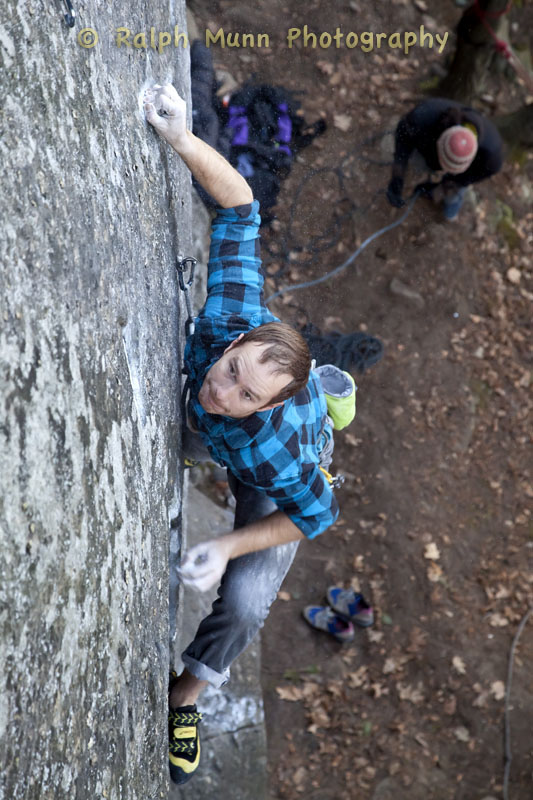 Boy climbing_Wilderness photo